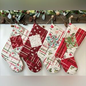 E- Handmade Quilted Stocking